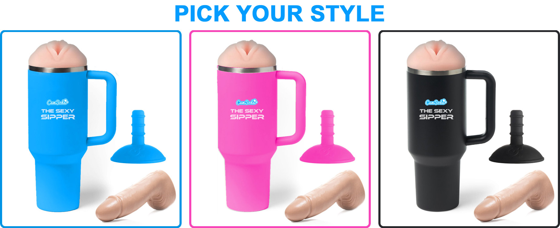 stanley cup sex toy Curve Toys Jock Sucking & Vibrating Masturbator
